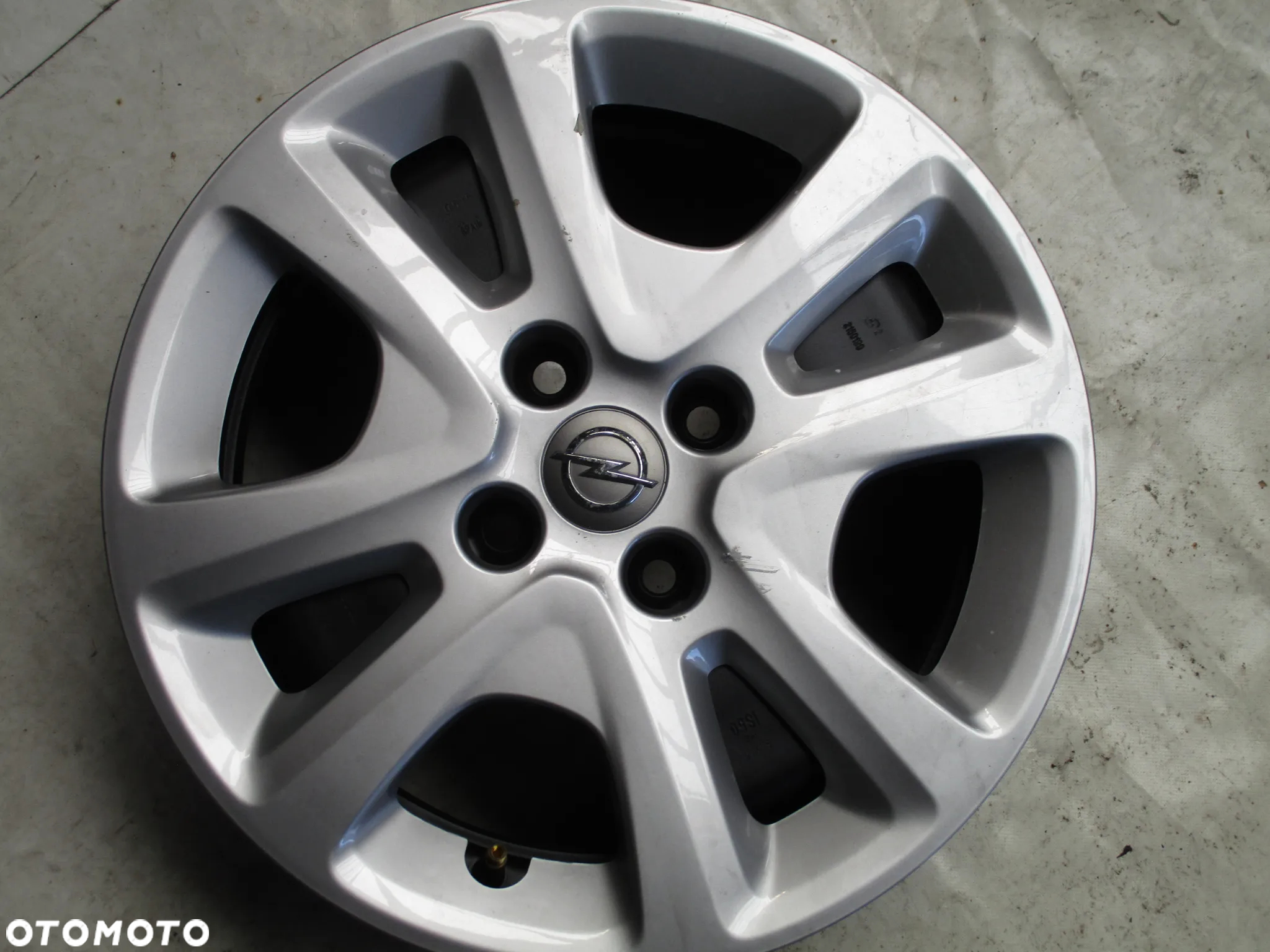 FELGI STRUKTURALNE 15 OPEL ADAM CORSA D KARL ET50 + KOŁPAKI + CZUJNIKI - 8