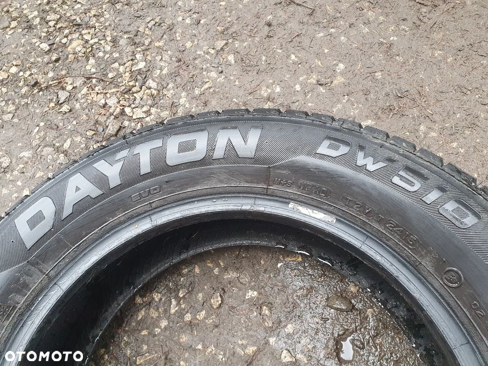 2X DAYTON DW510 185/65R15 OPONA ZIMOWA ZIMÓWKI 2015R 7.0 MM JAK NOWE - 3