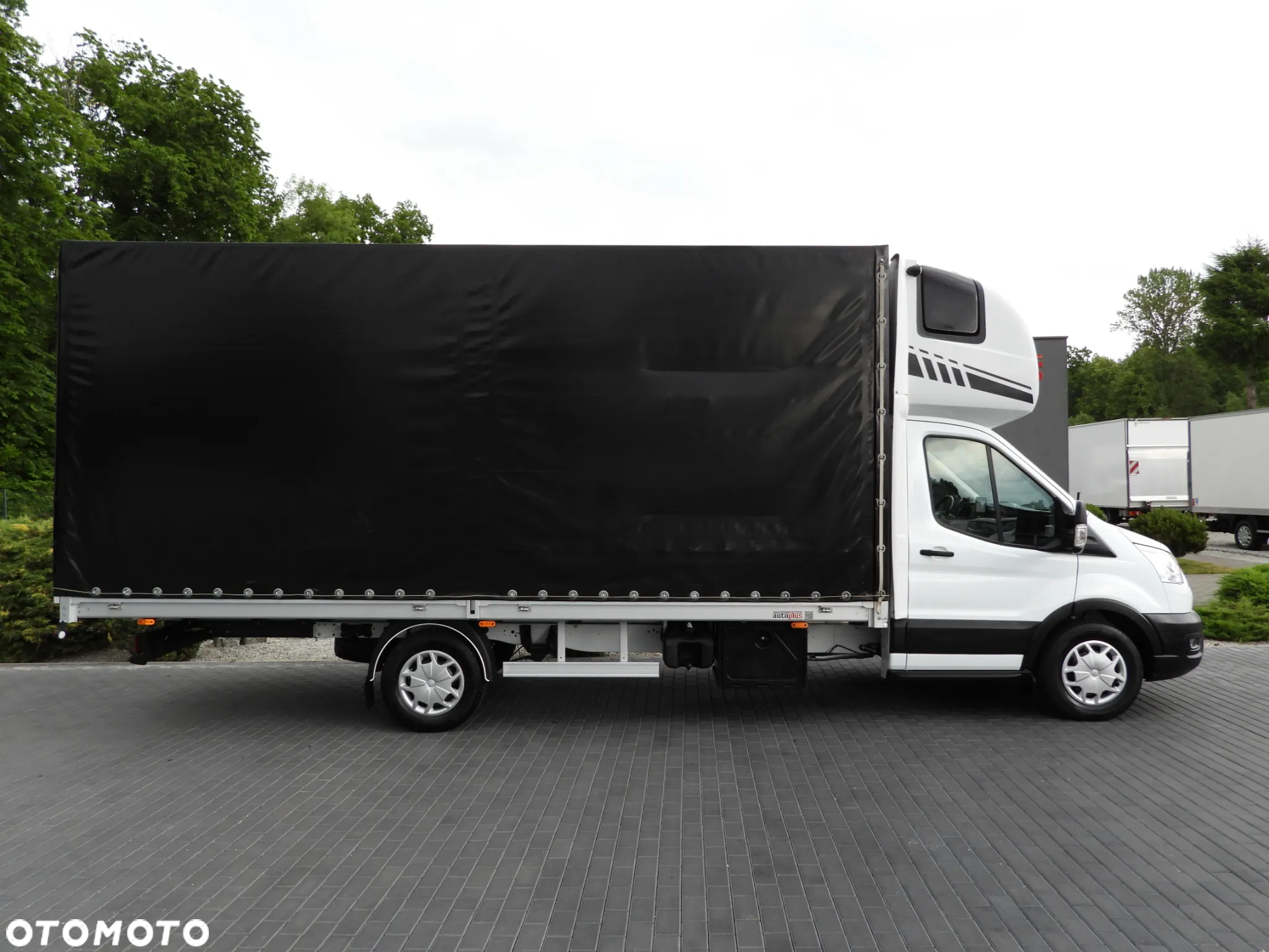 Ford TRANSIT  PLANDEKA 10 PALET WEBASTO TEMPOMAT LEDY PNEUMATYKA KLIMATYZACJA 160KM [ M38701 ] - 8