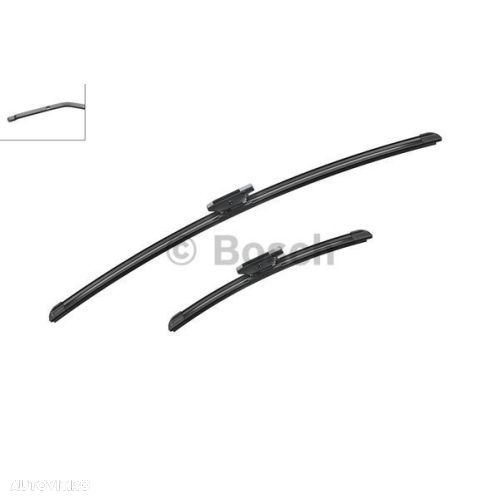 Set stergatoare AeroTwin Renault Captur, 03.2013-02.2020; Renault Clio 4, 10.2012-12.2019, 3397007868, Bosch - 1