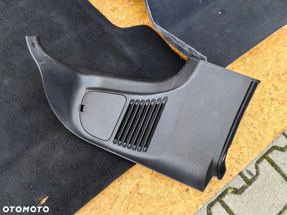 Tapicerka wykładzina bagażnika SEAT TOLEDO II komplet czarna - 6