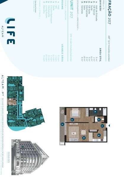 Apartamento T1 - Lisboa, Lumiar - Grande imagem: 2/12