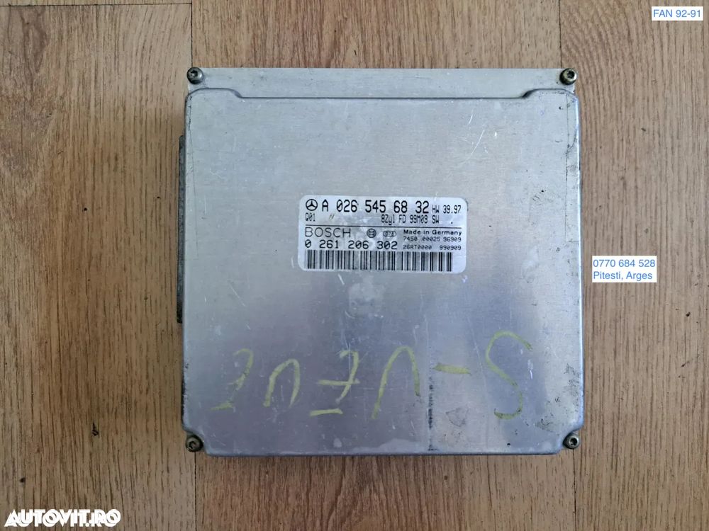 Unitate control Calculator ECU SAM Motor original Mercedes w163 w220 w210 w208