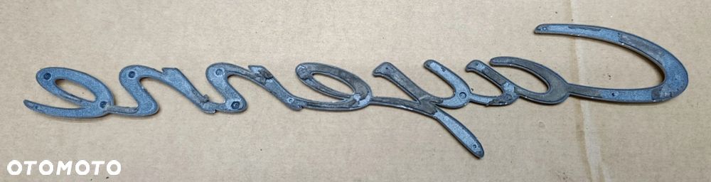 Cayenne I napis na klape oryginał lift Porsche - 2