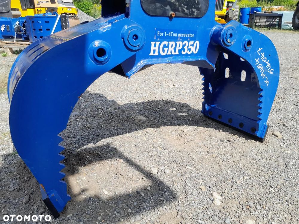Chwytak hydrauliczny obrotowy sortujący wyburzeniowy kleszcze fi40mm, fi55mm obrotu 171kg. NOWE!!! - 3