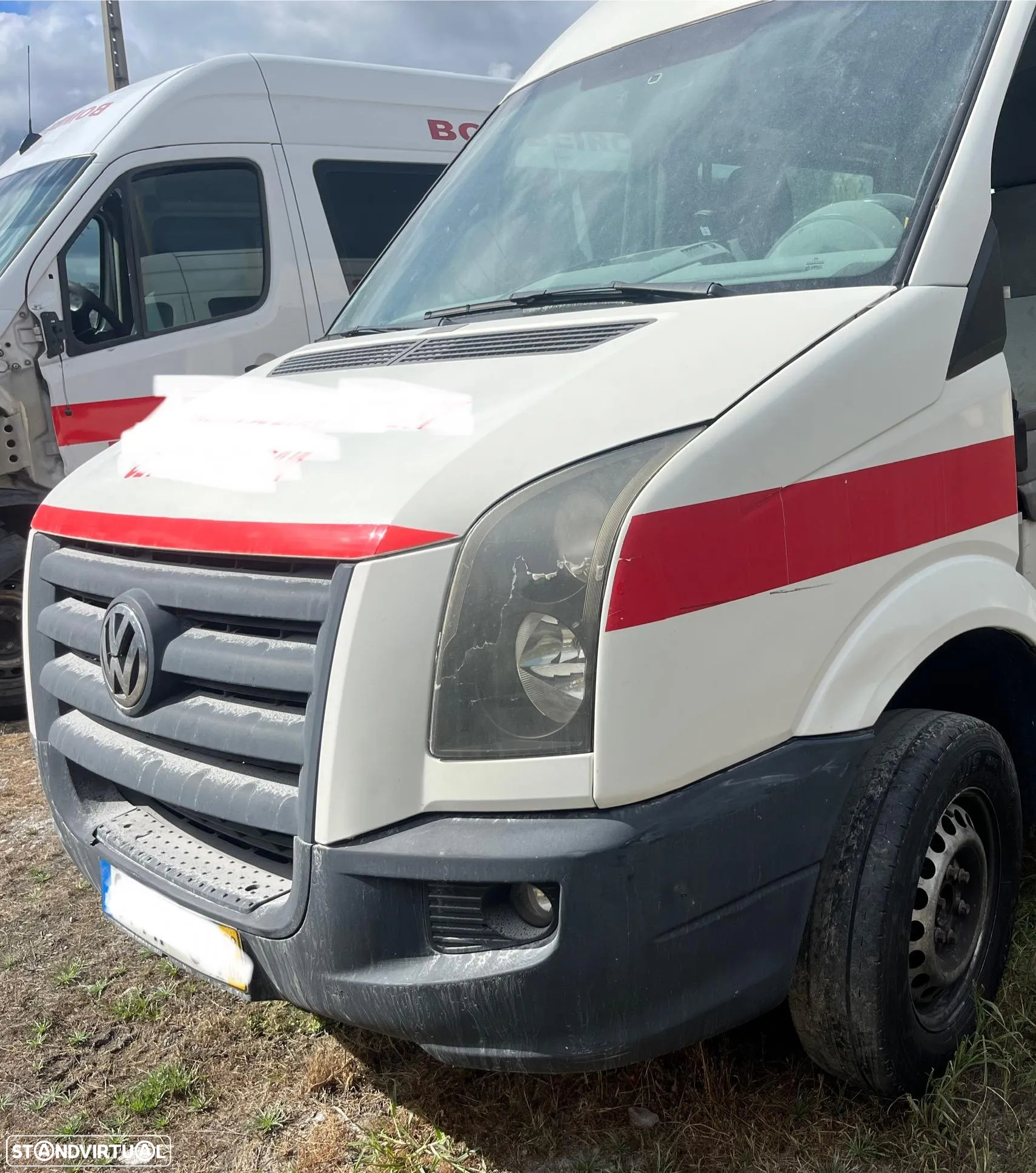 Frente Completa VW Crafter Ano 2009 - 2