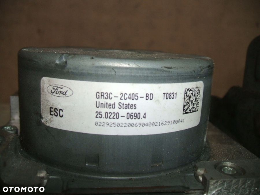 FORD MUSTANG VI 2.3 POMPA ABS ESP STEROWNIK GR3C-2C219-BD GR3C-2C405-BD - 3