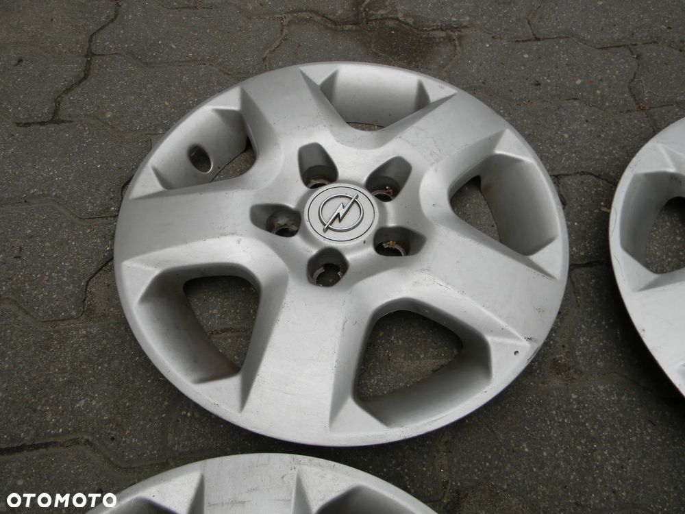 4szt kołpaki 15" OPEL ASTRA MERIVA ZAFIRA strukturalne - 4