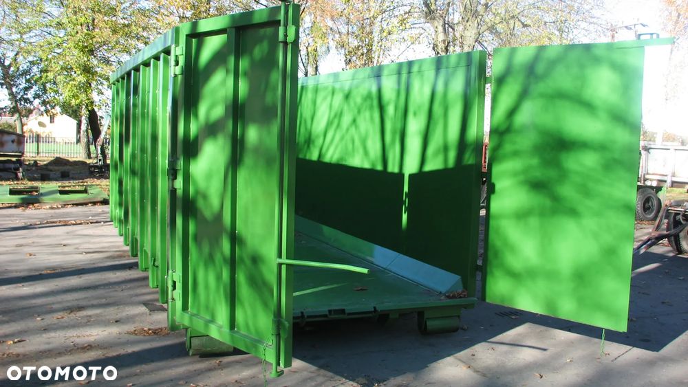 Pronar Przyczepa hakowa PRONAR T-285/1 - 17,7t do obsługi kontenerów rolniczych, budowlanych i komunalnych oraz platform  transportowych,  Kontener KO-04 -13,5t, Kontener KP-10 -7ton - 19