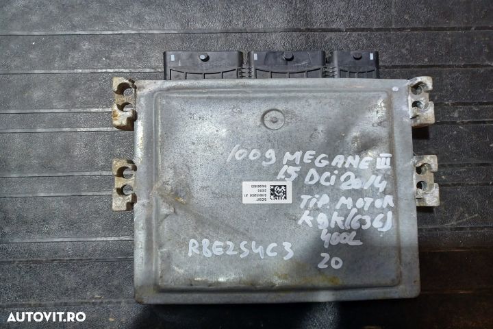 Calculator motor ECU S180153110  237104833 - 1.5 DCI K9K 636 S1801531 - 1