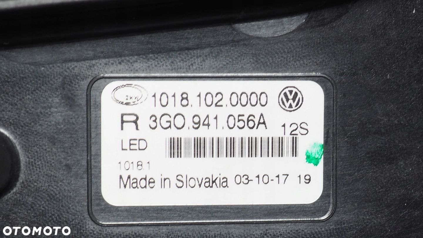 VW Passat B8 GTE lampa LED DRL prawa przód 3G0941056A - 4
