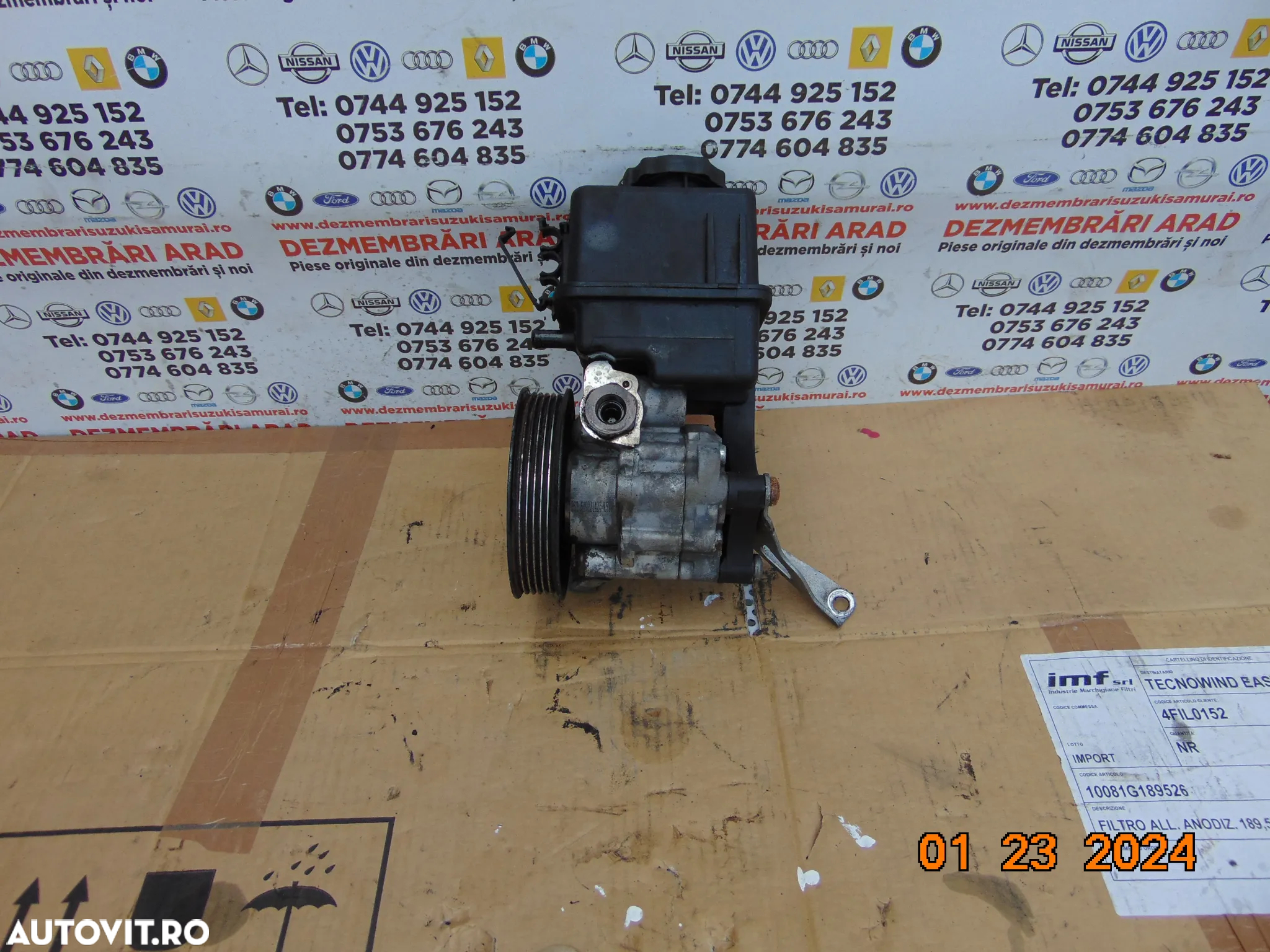 Pompa servo Mercedes Sprinter 2.2 euro 5 Vito viano w906 w639 pompa servodirectie euro 5 - 3