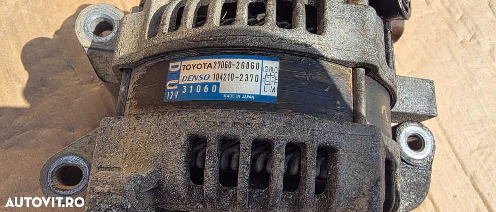 Alternator Toyota Rav 4 2.2 D-4D 2007 / 2008 2009 / 2010 / 2011 2012 - 2