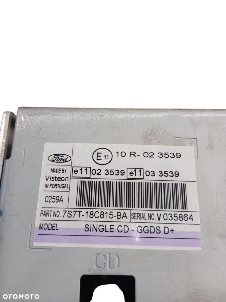 RADIO CD FORD S-MAX MK1 7S7T-18C815-BA S-MAX MK1 - 3