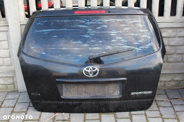 KLAPA TYLNA TYŁ BAGAŻNIKA TOYOTA COROLLA VERSO II KOLOR 209 KOMPLETNA