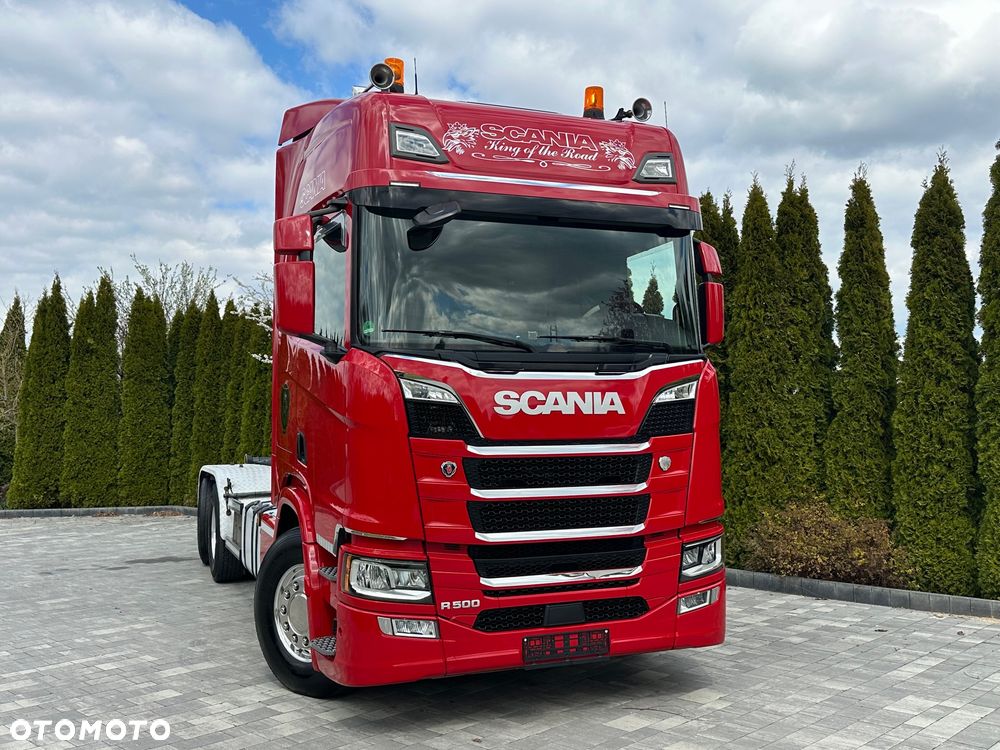 Scania / R500 / 6X2 / HAKOWIEC / Oś-SKRĘTNA-PODNOSZONA / - 11