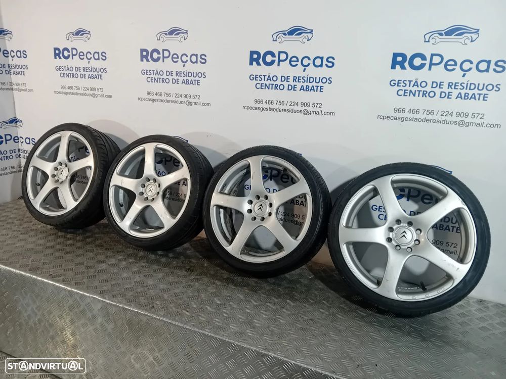 .Conjunto Jantes 17 Citroen 4x100 5x100 17x7JJ Réplicas - 4