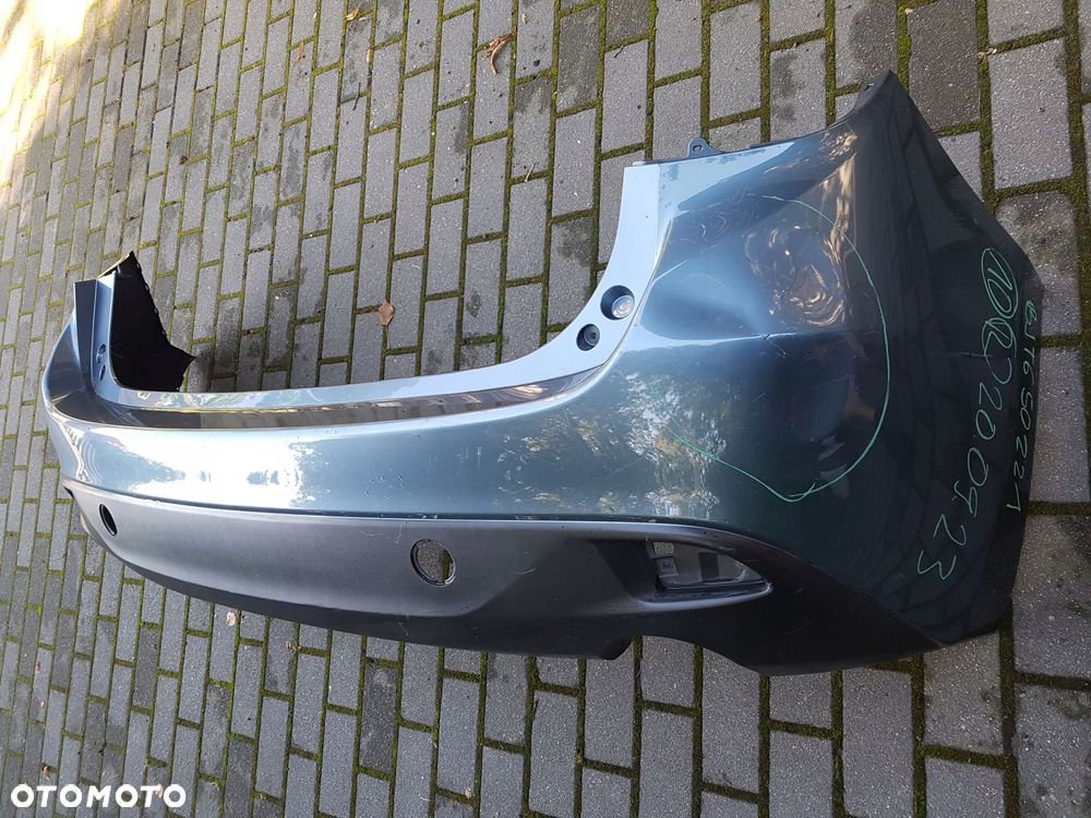 mazda 3 hb 13-16 zderzak spoiler tył bjt650221 - 2