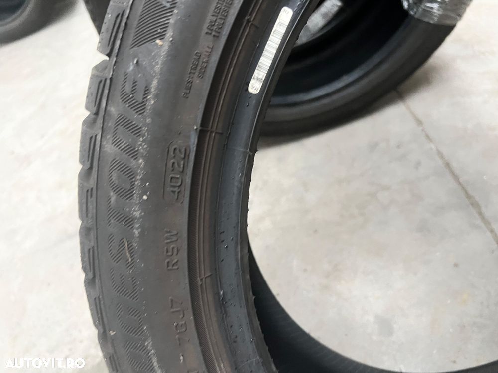 Vând 4 anvelope 225/45/18 bridgestone de iarnă ca noi - 8