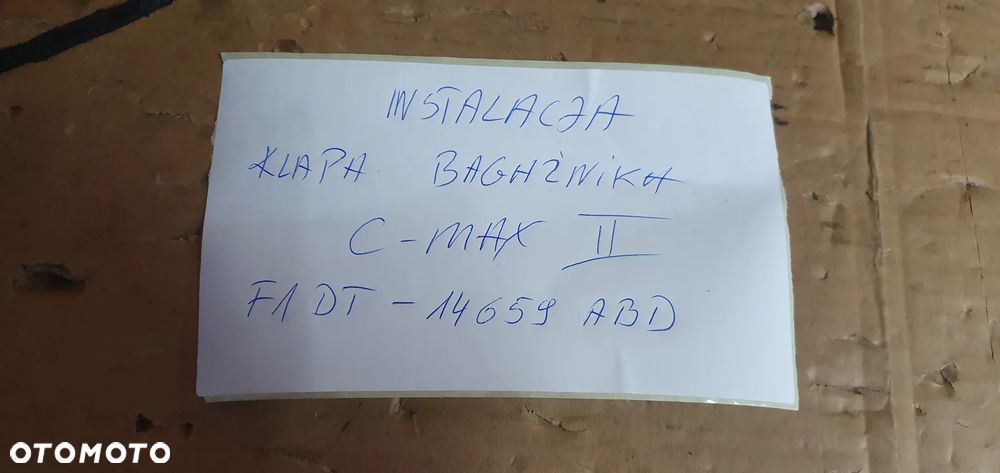 Instalacja wiązka elektryczna klapy bagażnika Ford C-Max MK2 F1DT-14659-ABD - 9