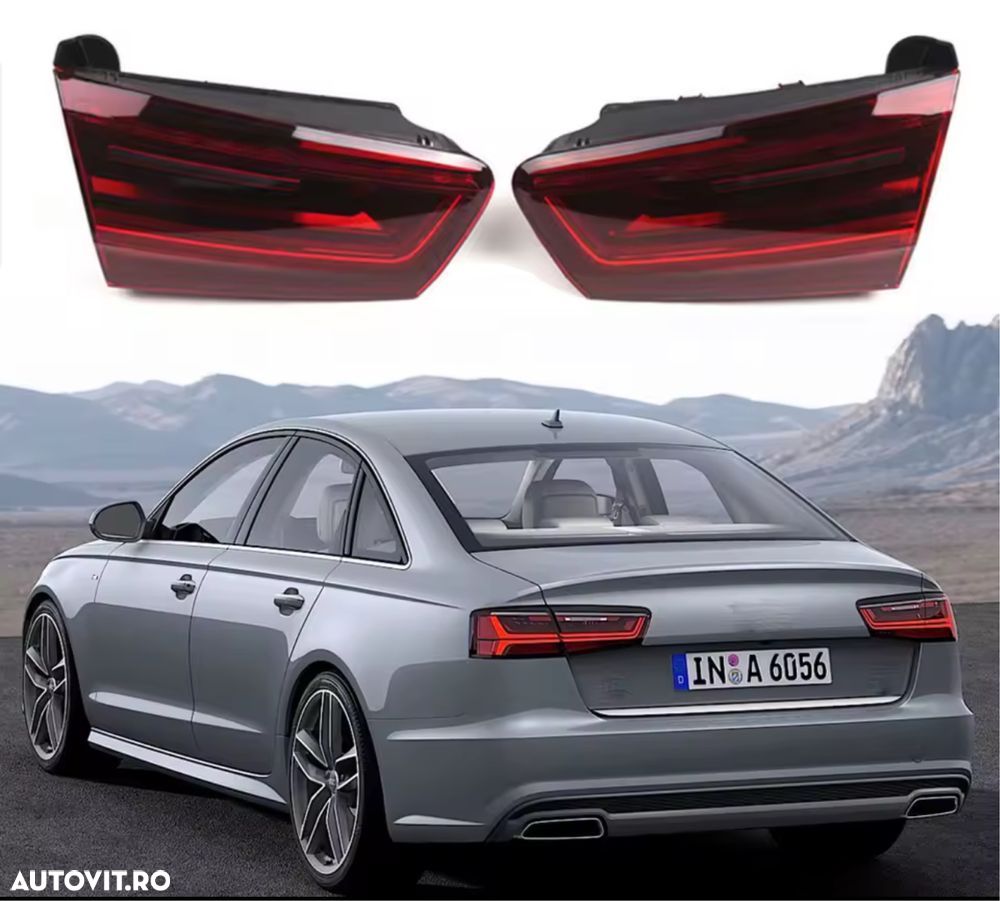 Stop Lampa Triple Tripla Stopuri Lampi Audi A6 C7 Facelift Berlina 15- - 1