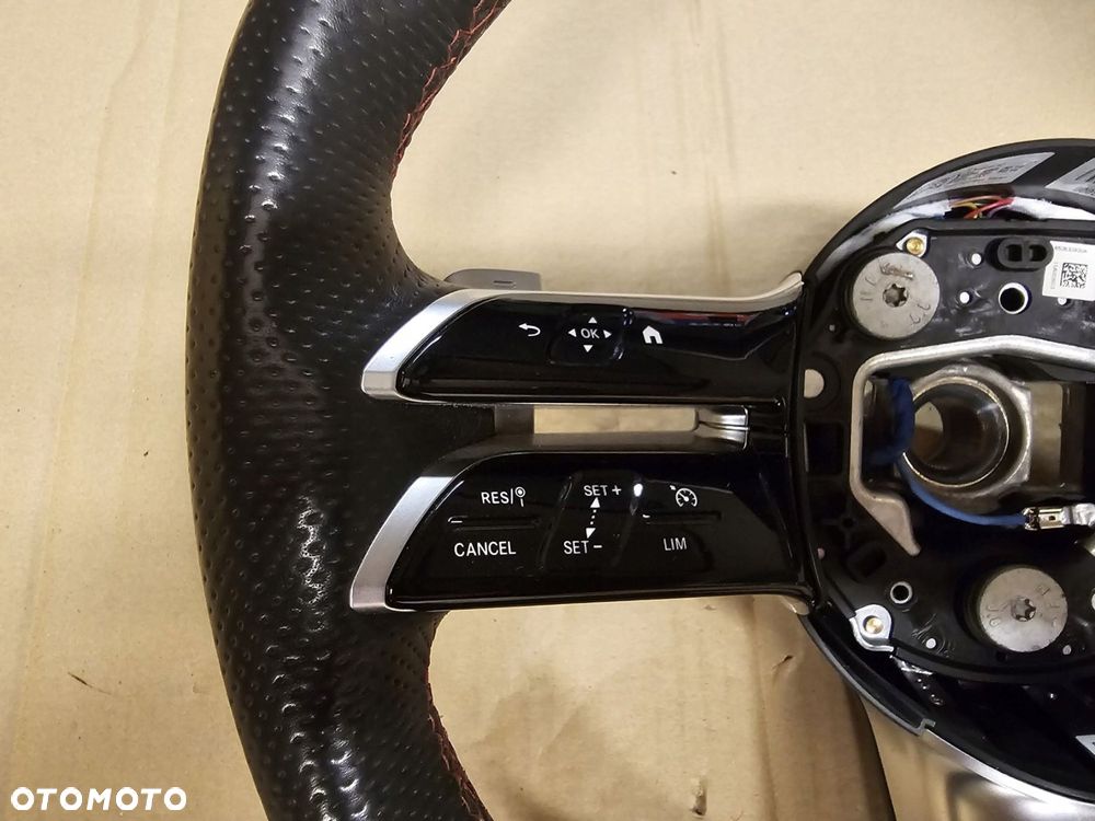 kierownica mercedes cla 118 amg a0004603016 czerwona nitka - 2