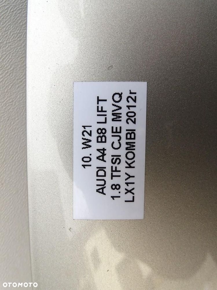 MASKA POKRYWA SILNIKA PRZÓD LX1Y AUDI A4 B8 LIFT 11-15r KOMBI / SEDAN - 16