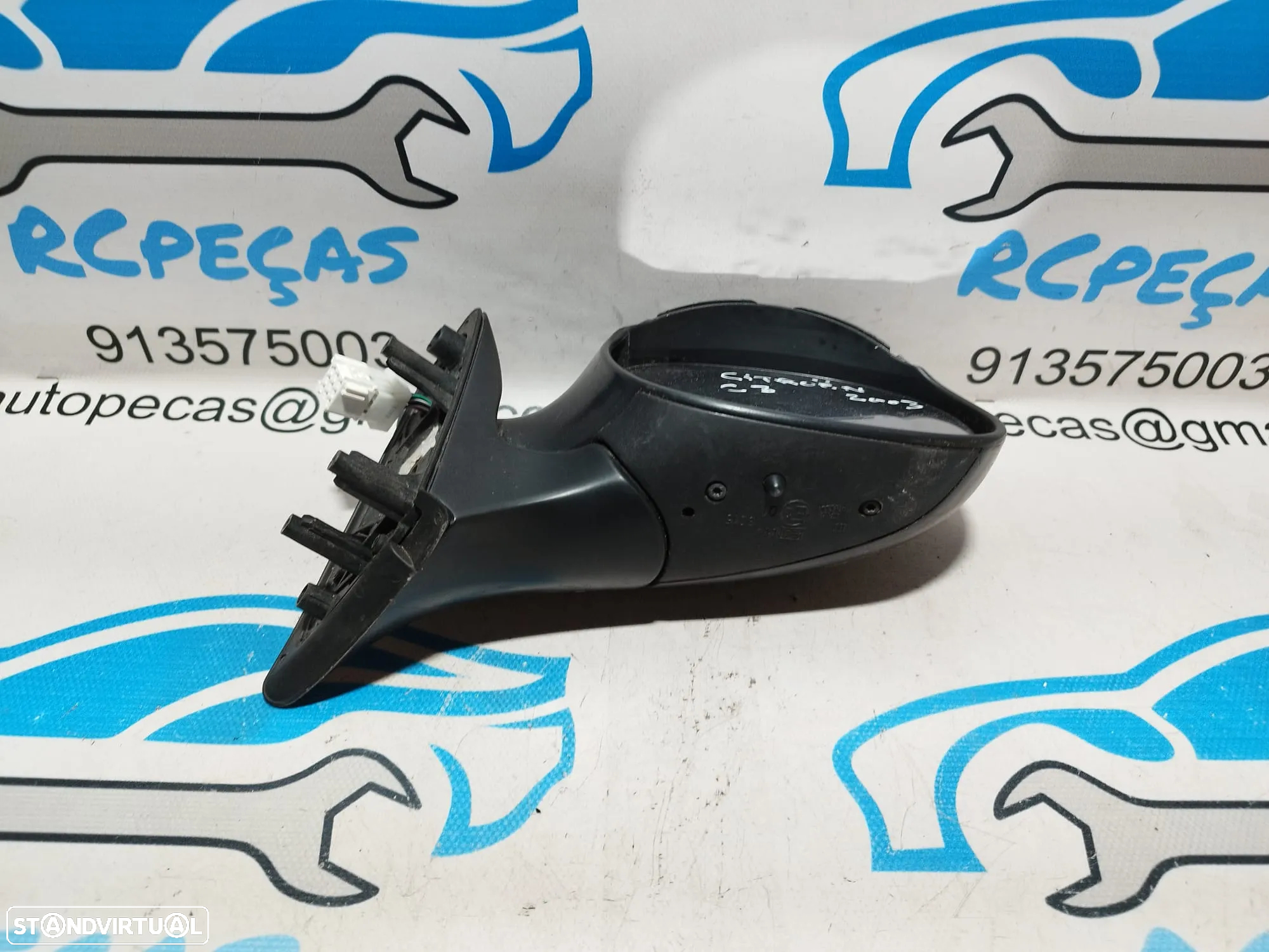 ESPELHO RETROVISOR DIREITO CITROEN C3 I 1 MK1 8149RT ELETRICO AQUECIDO ESPELHOS RETROVISORES - 10