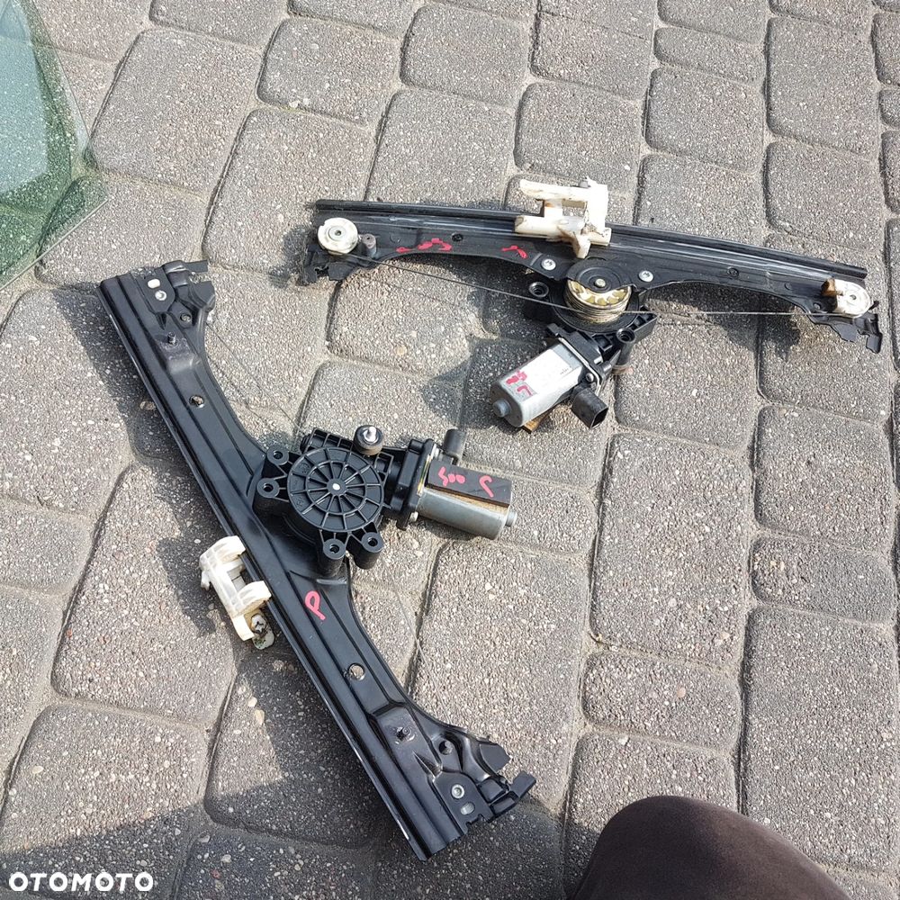 podnośnik mechanizm silniczek linki ślizg uchwyt szyby fiat 500 - 2