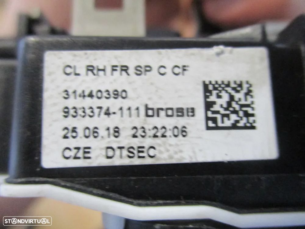 Fechadura Porta Volvo V40 2012 a 2022 Frente Direito - 5