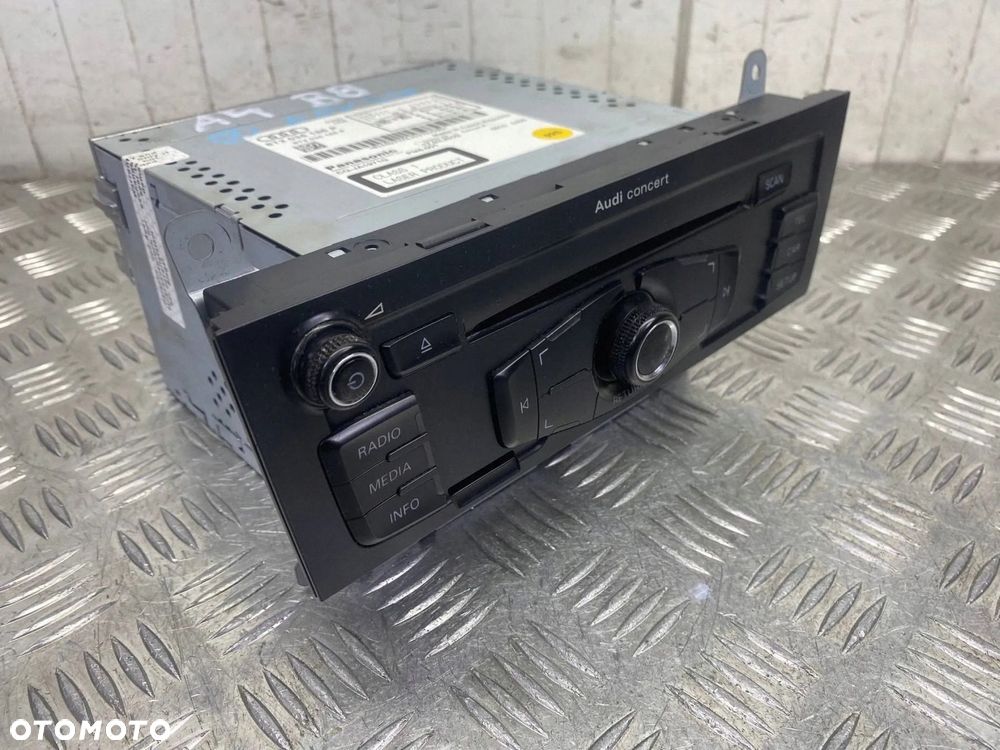 RADIO CD CZYTNIK CONCERT AUDI A4 B8 A5 8T Q5 8R 8T2035186P - 4