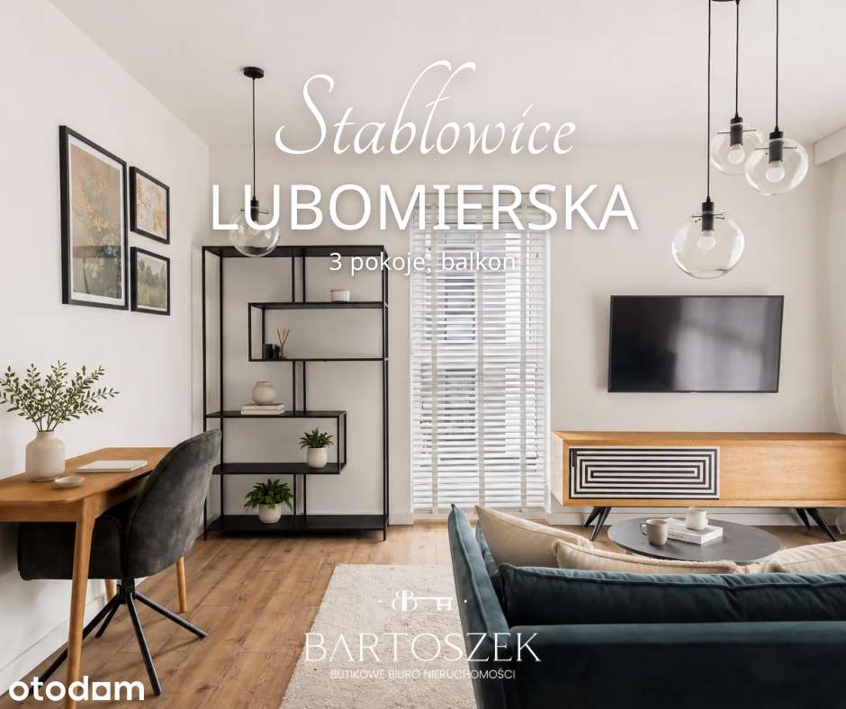 3 pokoje | Garderoba | Garaż podziemny | PKP 9 min