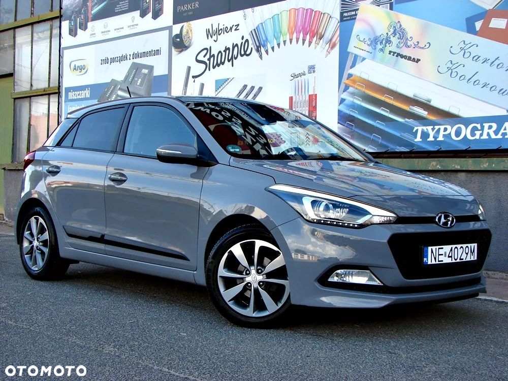 Hyundai i20 blue 1.2 YES!+ - 2