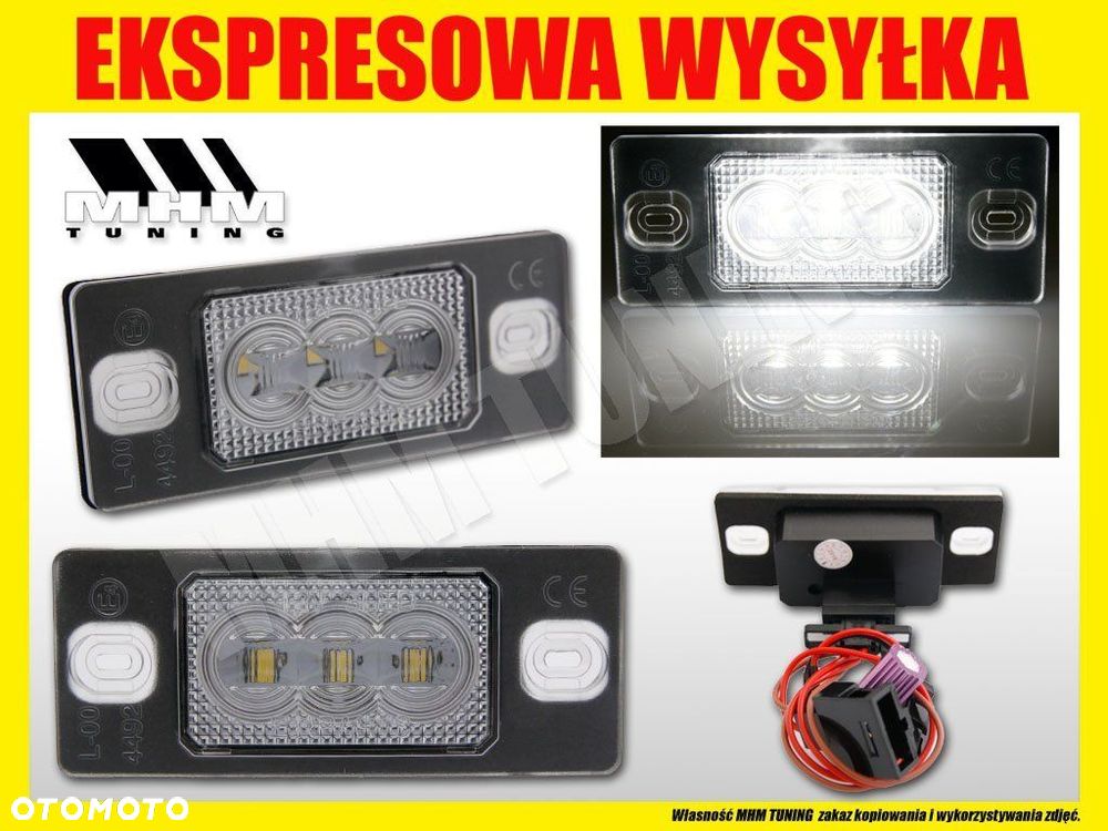 podswietlenie led vw bora golf iv v kombi touareg - 2