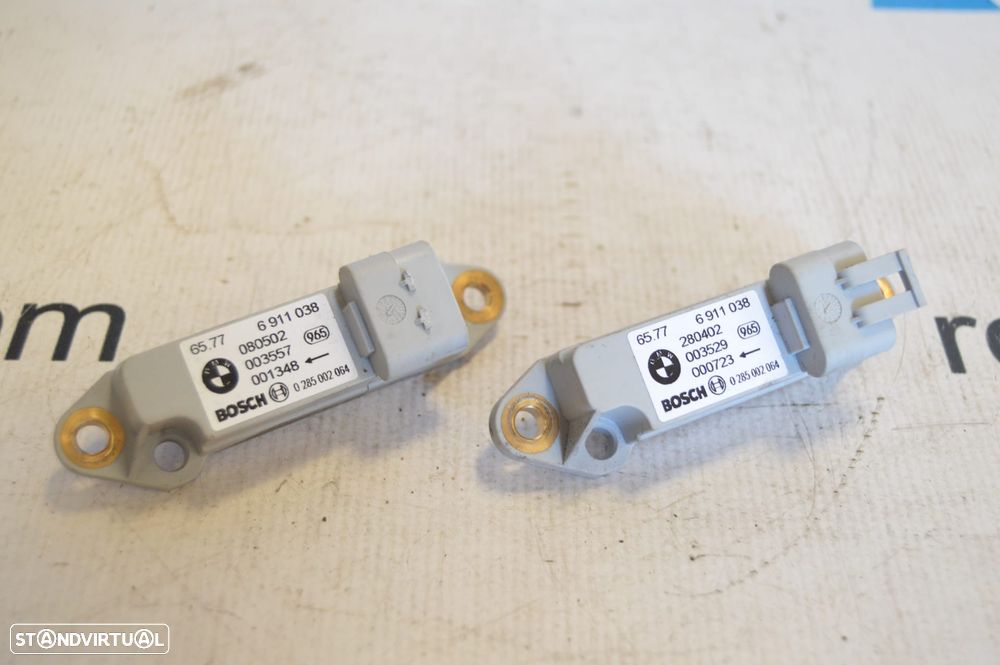 SENSOR SENSORES IMPACTO EMBATE COLISÃO AIRBAG 6577 6911038 65776911038 BMW SERIE 3 E46 325i 192CV M54B25 SERIE 5 E60 E61 - 2