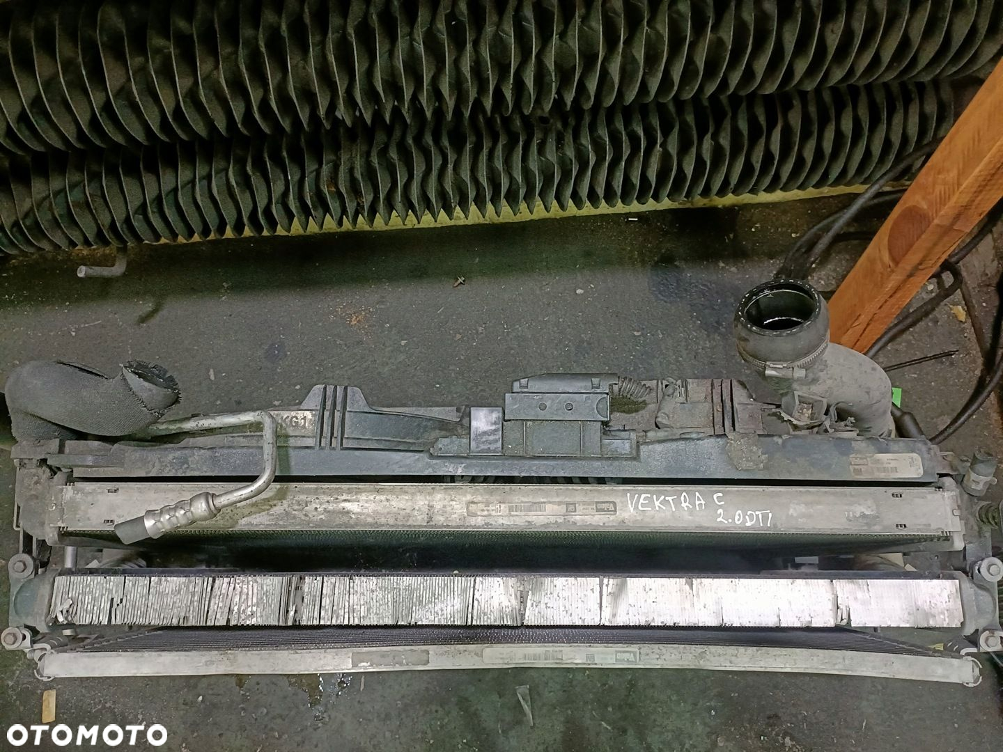 OPEL VECTRA C 02-05 2,0 DTI komplet chłodnic wentylator * - 2