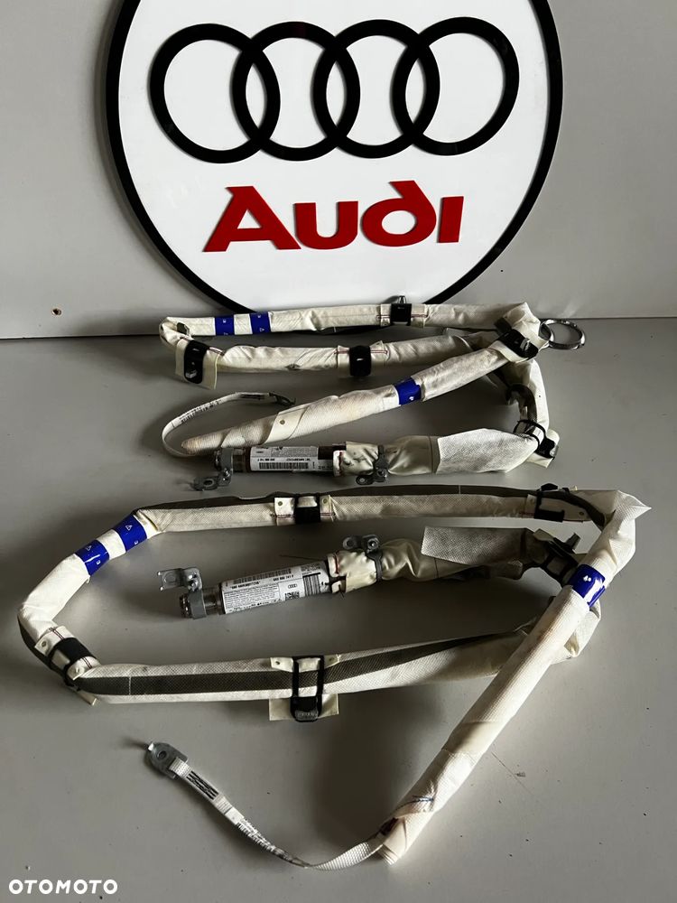 KURTYNA AIRBAG 8K0, LEWA 8K0880741F,PRAWA 8K0880742F  AUDI A4 B8 LIFT - 1