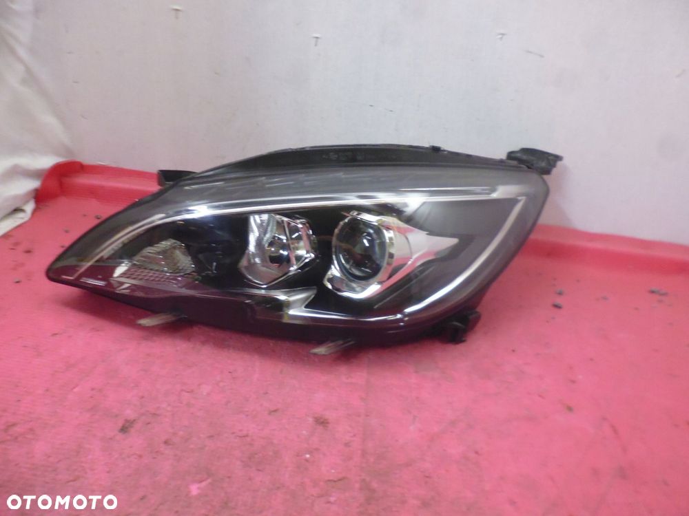 peugeot 308 zwykła soczewka led lift t9 lampa lewa - 6