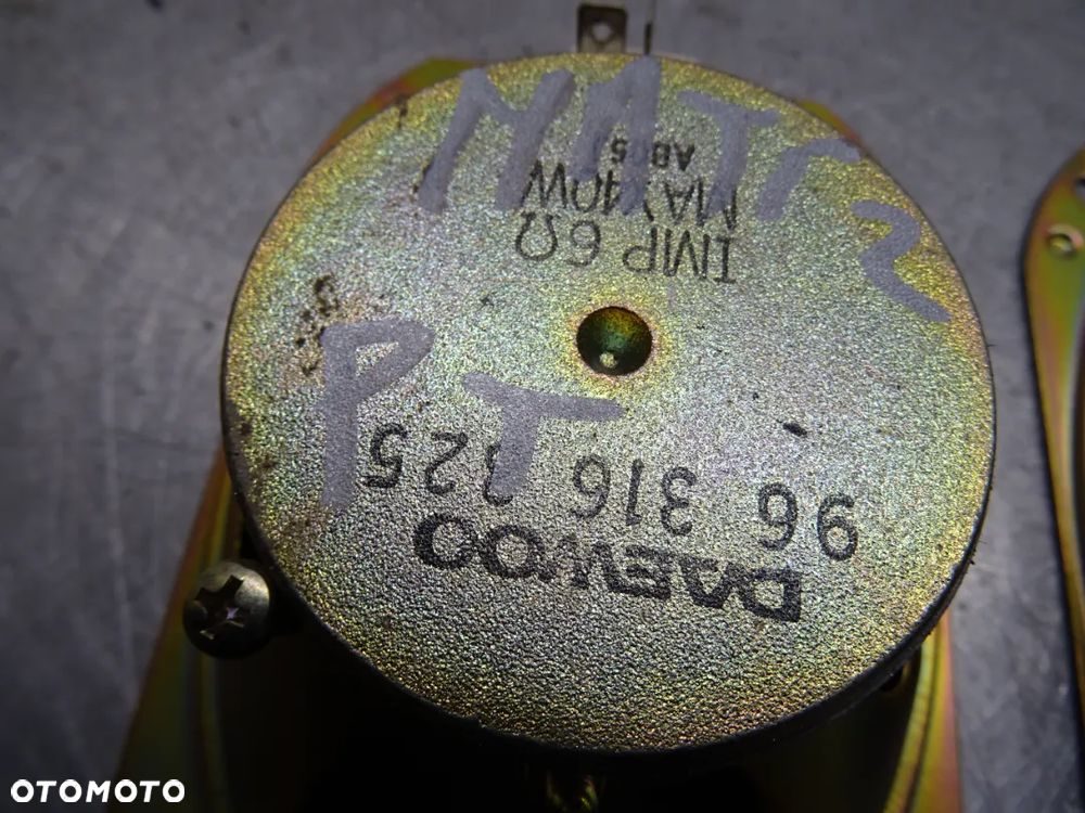DAEWEOO MATIZ 98-07 0.8B GŁOŚNIK LEWY PRAWY TYŁ 96316825 - 4