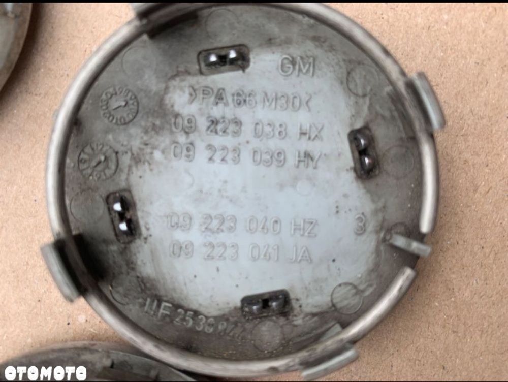 09223038 dekielek dekielki felg aluminiowych Opel 60mm - 3