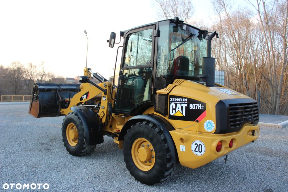 Caterpillar 907H2 Łyżka Widły Centralne Smarowanie Sprowadzona - 7