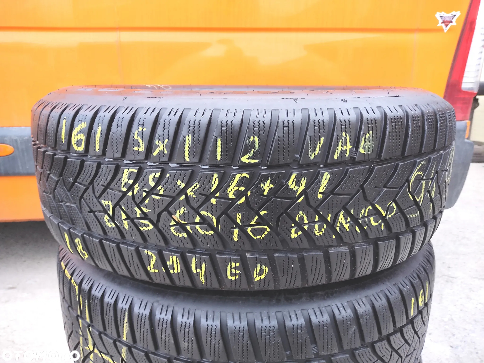 215/60R16 Opony Zimowe Zima DUNLOP WINTER SPORT 5 6-6,5mm 18r. SEMPERIT SPEED-GRIP 2 5mm Legnica ALU-RAD 215/60 - 3
