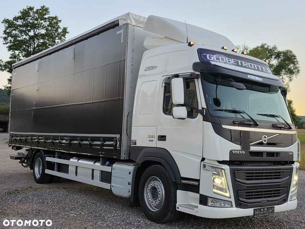 Volvo FM 330 / FIRANKA / WINDA / 19 EUROPALET / SPROWADZONY / SYPIALKA / AUTOMAT - 1