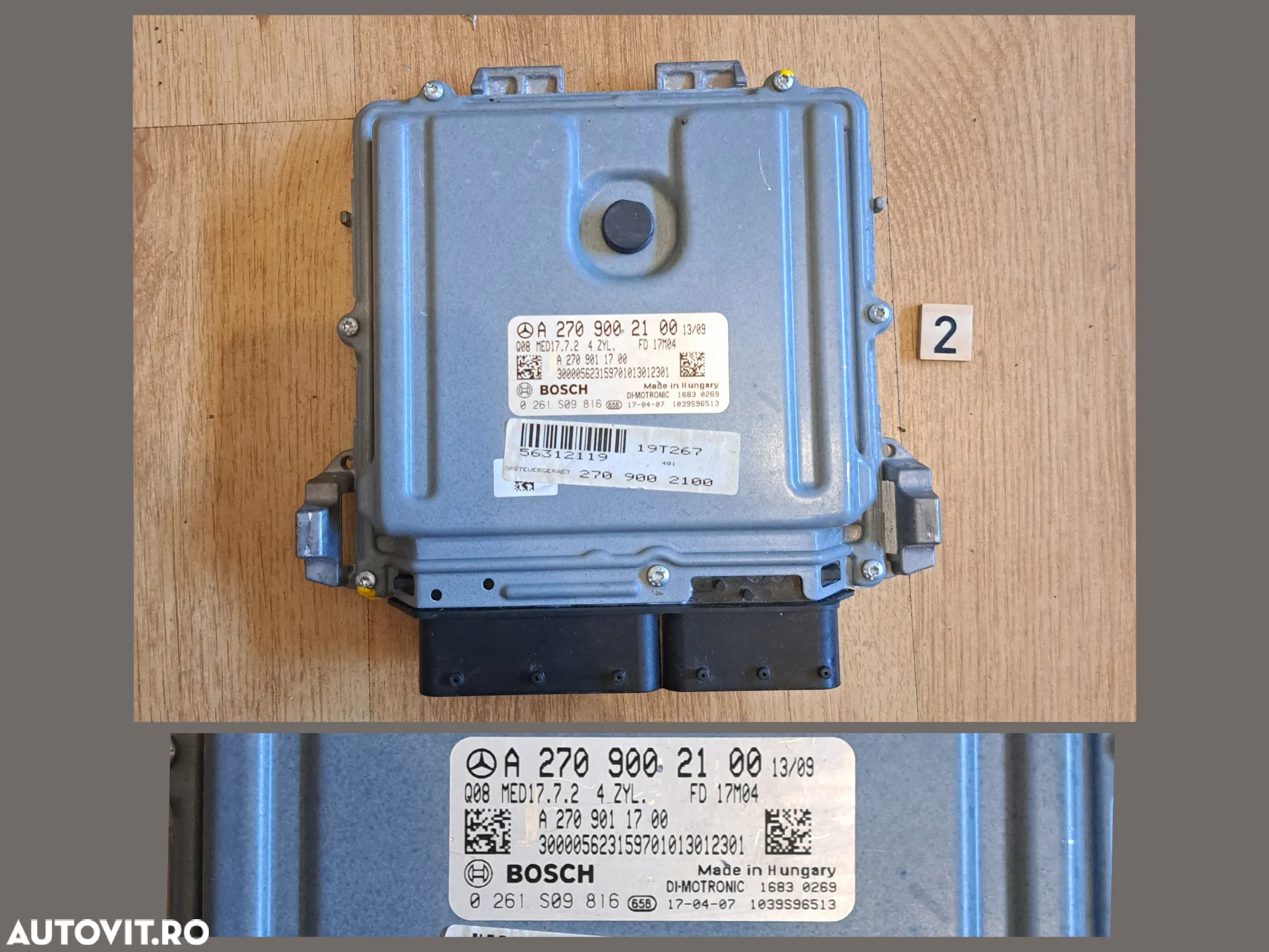 Amplificator audio Harman Kardon Logic 7 Calculator SAM motor Modul unitate control usa dr fata Mercedes W221 W216 W176 W246 - 4