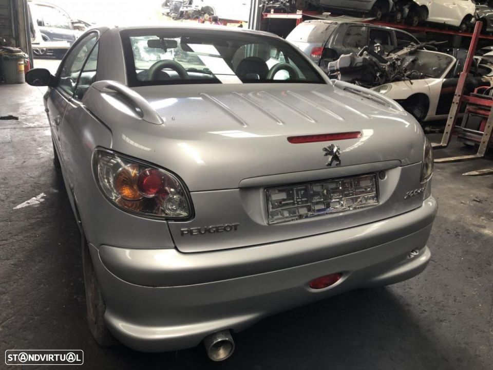 Peugeot 206 cc 1.6 16v quiksilver de 2004 para peças - 1