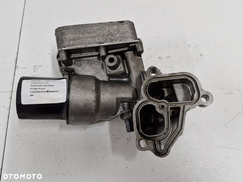 RENAULT TRAFIC III 3 VIVARO B 2.0 DCI PODSTAWA OBUDOWA FILTRA OLEJU 152084648R - 1