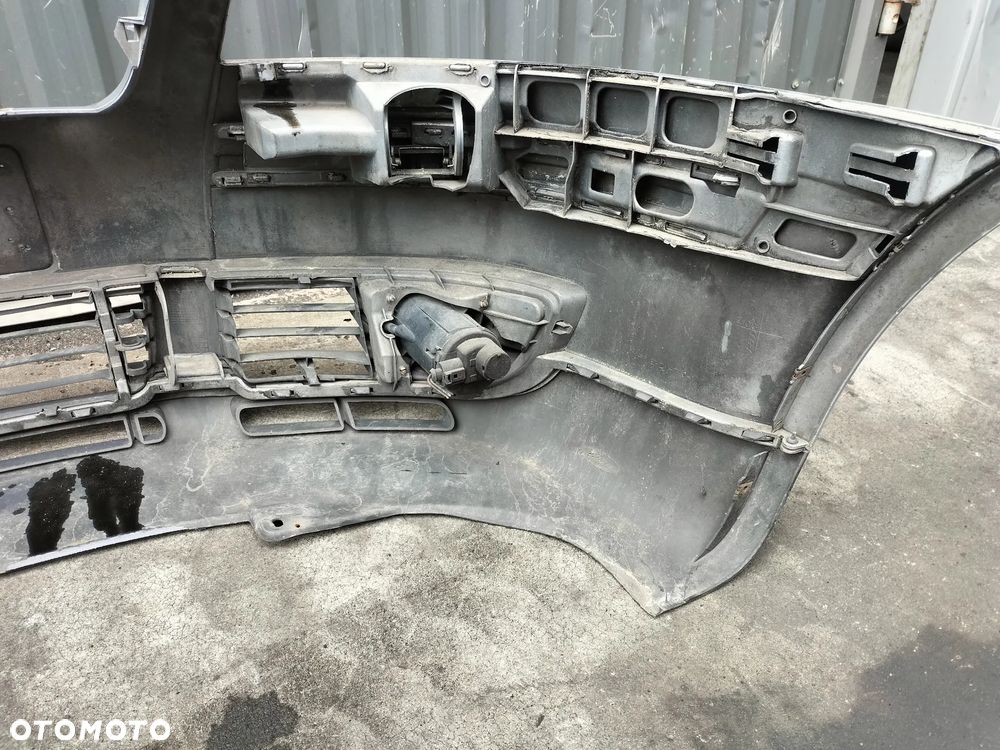 VW PASSAT B5 FL ZDERZAK PRZÓD XENON LIFT SREBRNY CHROM - 5