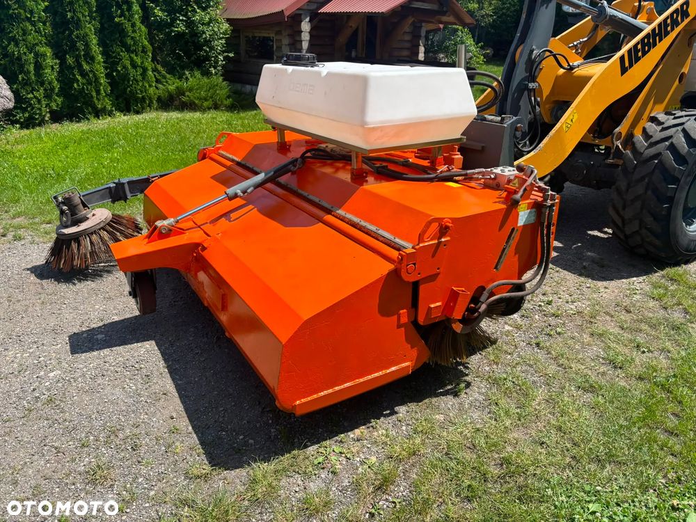 Zamiatarka BEMA 35 230cm szczotka boczna 2018r do CAT JCB 4CX 3CX liebherr volvo - 5
