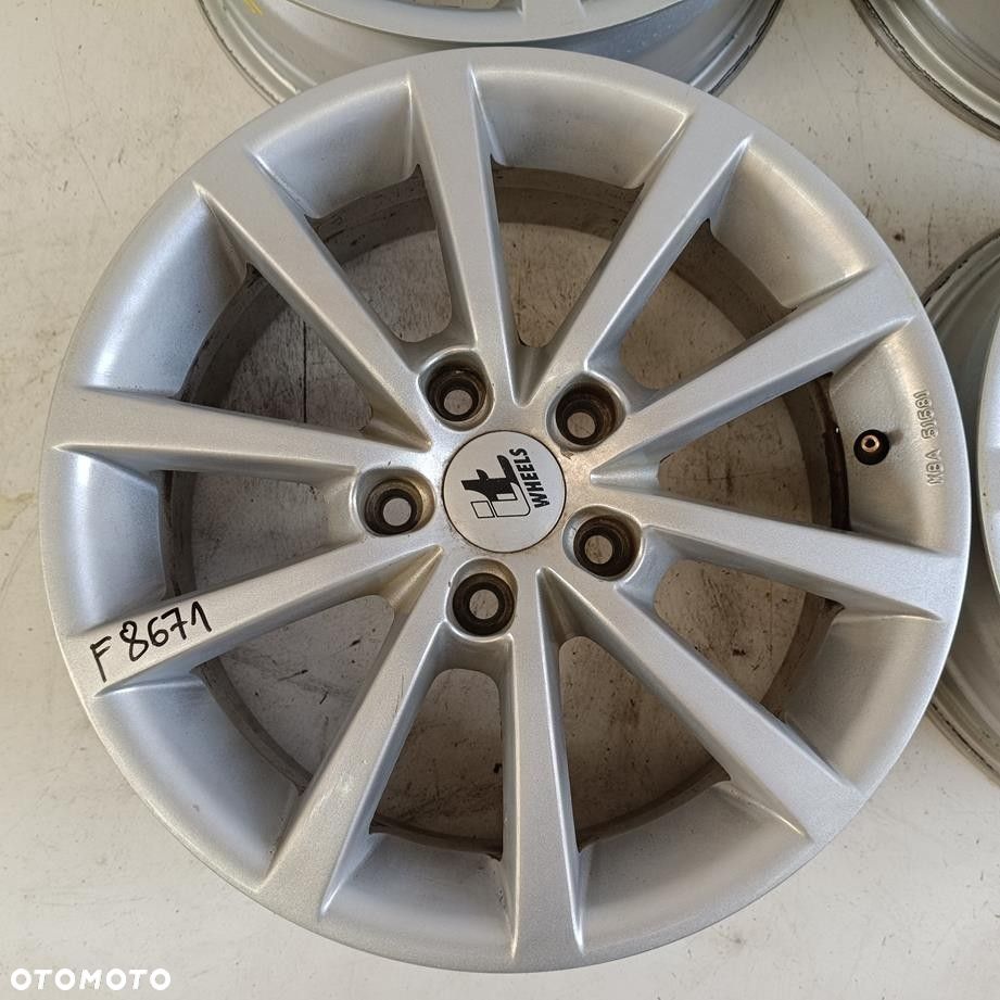 Alufelgi 5x112 16 Audi Vw Skoda Seat 4szt (F8671) - 2