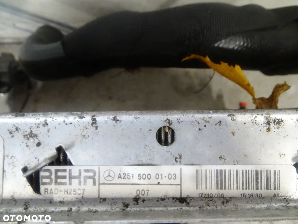 MERCEDES ML GL W164 X164 CHŁODNICA WODY 1645001004 - 6